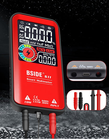 Professional Digital Multimeter With Voltage Current Resistance Frequency Capacitance Measurement 8896896532782-1