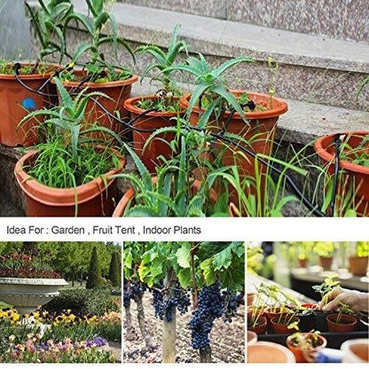 Automatic Garden Patio Cooling Watering Drip Sprinkler Misting Hose Kit 9331987120430-1