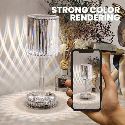Touch Control Crystal Lamp For Elegant Bedroom Ambient Night Lighting 8656143778073-1
