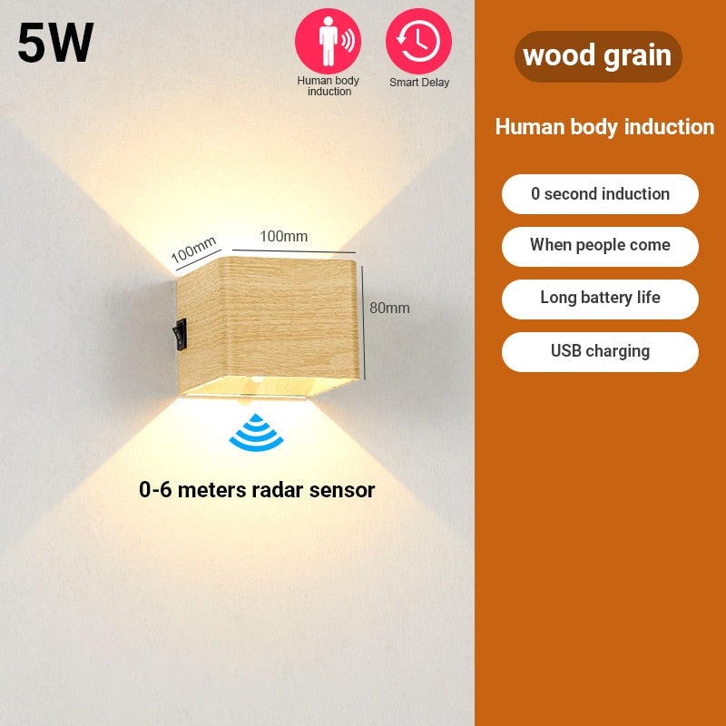 The Wireless And Luxurious Wall Lamp! 9120996491590-1