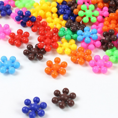 Translucent Interlocking Building Blocks Set Sparks Creative Stem Construction Play 14980432986438-1