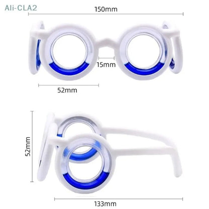 Anti-Dizziness Motion Sickness Glasses - Travel Relief (Pack of 2)