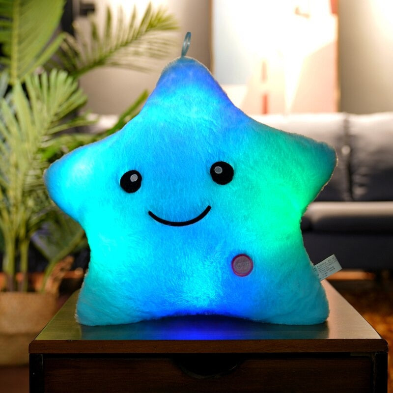 Star Plush Pillow with Soft Light and Cozy Warm Glow 15051800445254-1