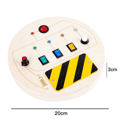 Interactive Light Button Board for Sensory Development and Creative Play 15085327843673-1