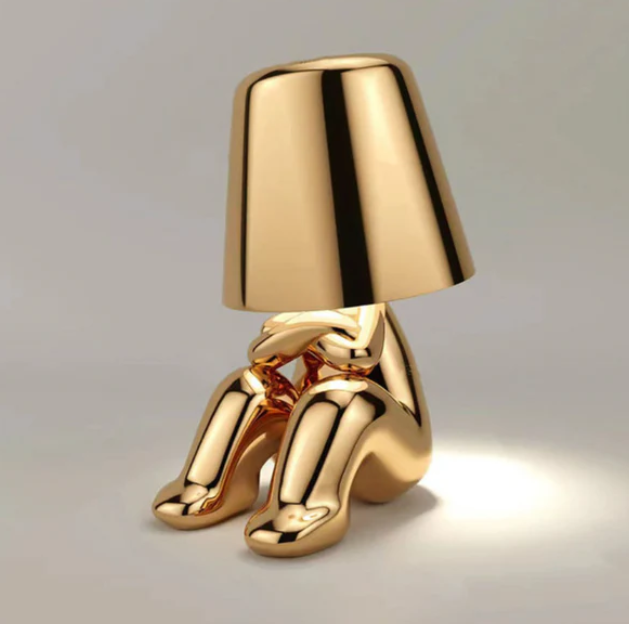 Elegant Golden Touch LED Lamp For Cozy Living Room Night Lighting 9959369376077-1