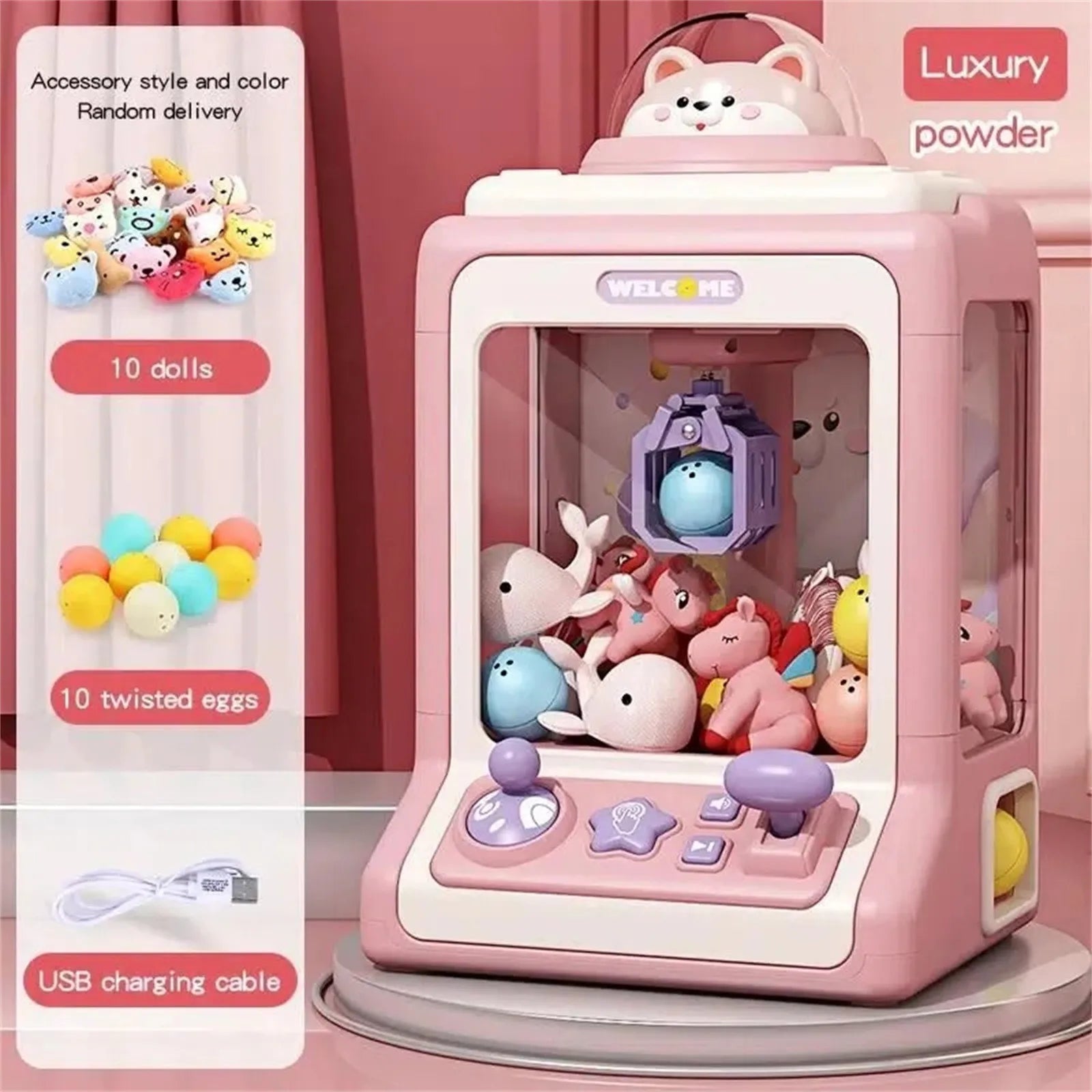 Mini Claw Toy Arcade Machine