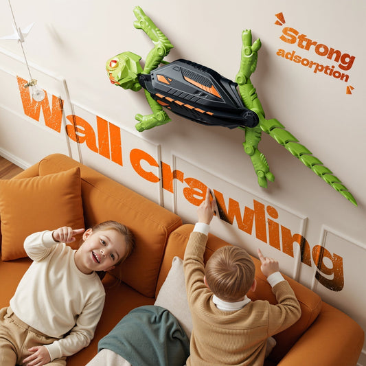 Wall Crawler Gecko - Led Rc Toy For Indoor Family Fun & Prank Gifts 9922844262690-1