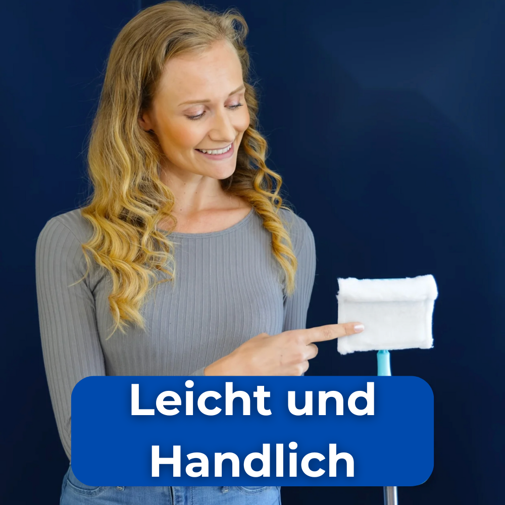 Precision Cleaning Mop for Walls, Windows, and Hard-to-Reach Corners 15073706017094-1