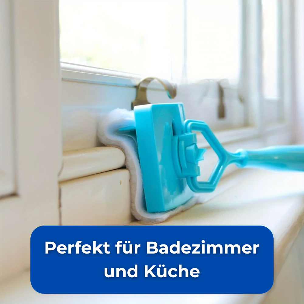 Precision Cleaning Mop for Walls, Windows, and Hard-to-Reach Corners 15073706017094-1