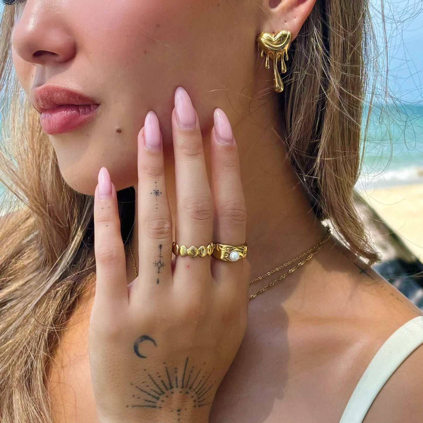 Earrings in Gold or Silver – Hypoallergenic & Unique Design 15044018078022-1