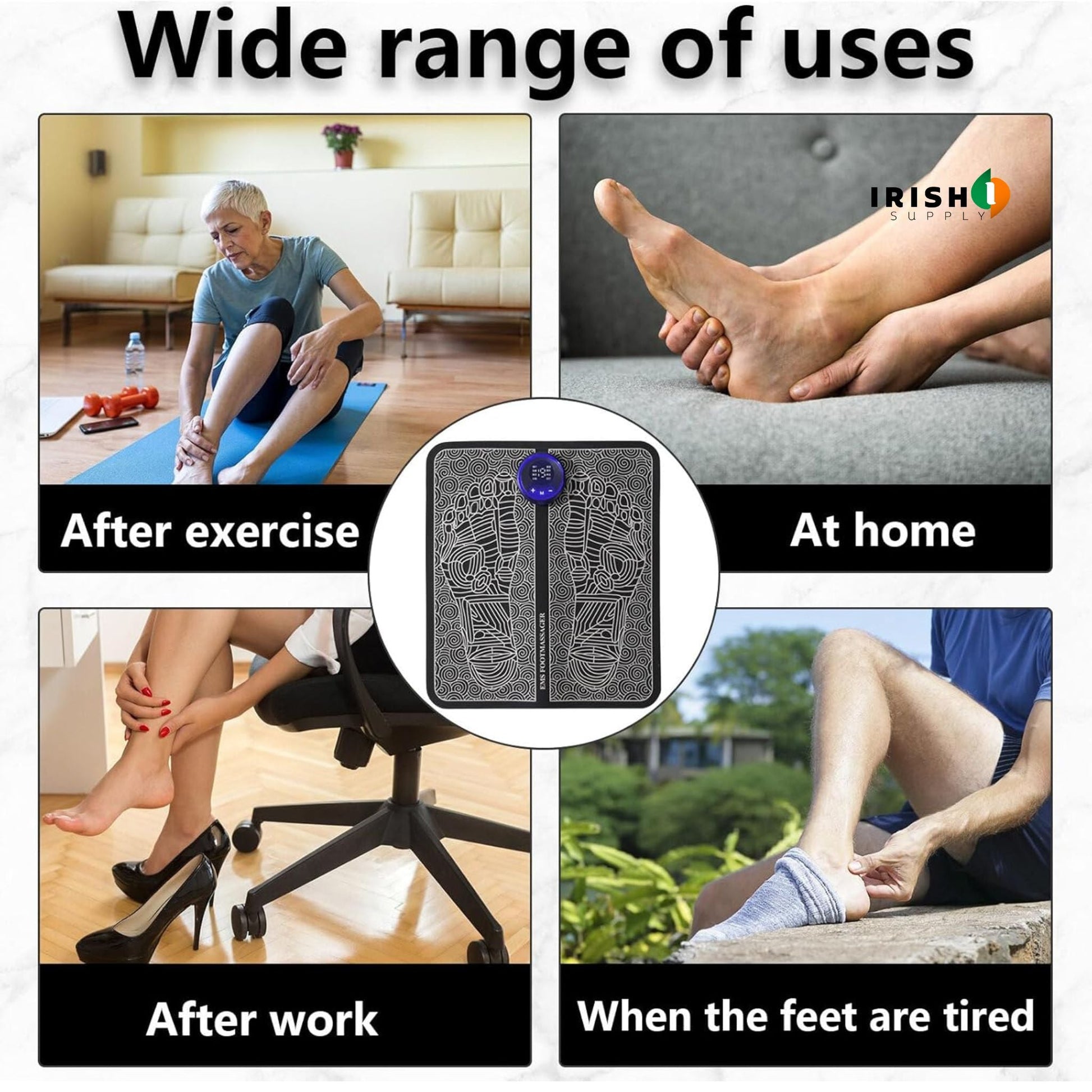 Electric Foot Massager & Acupressure Pad, Flexirelief 8516922081626-1