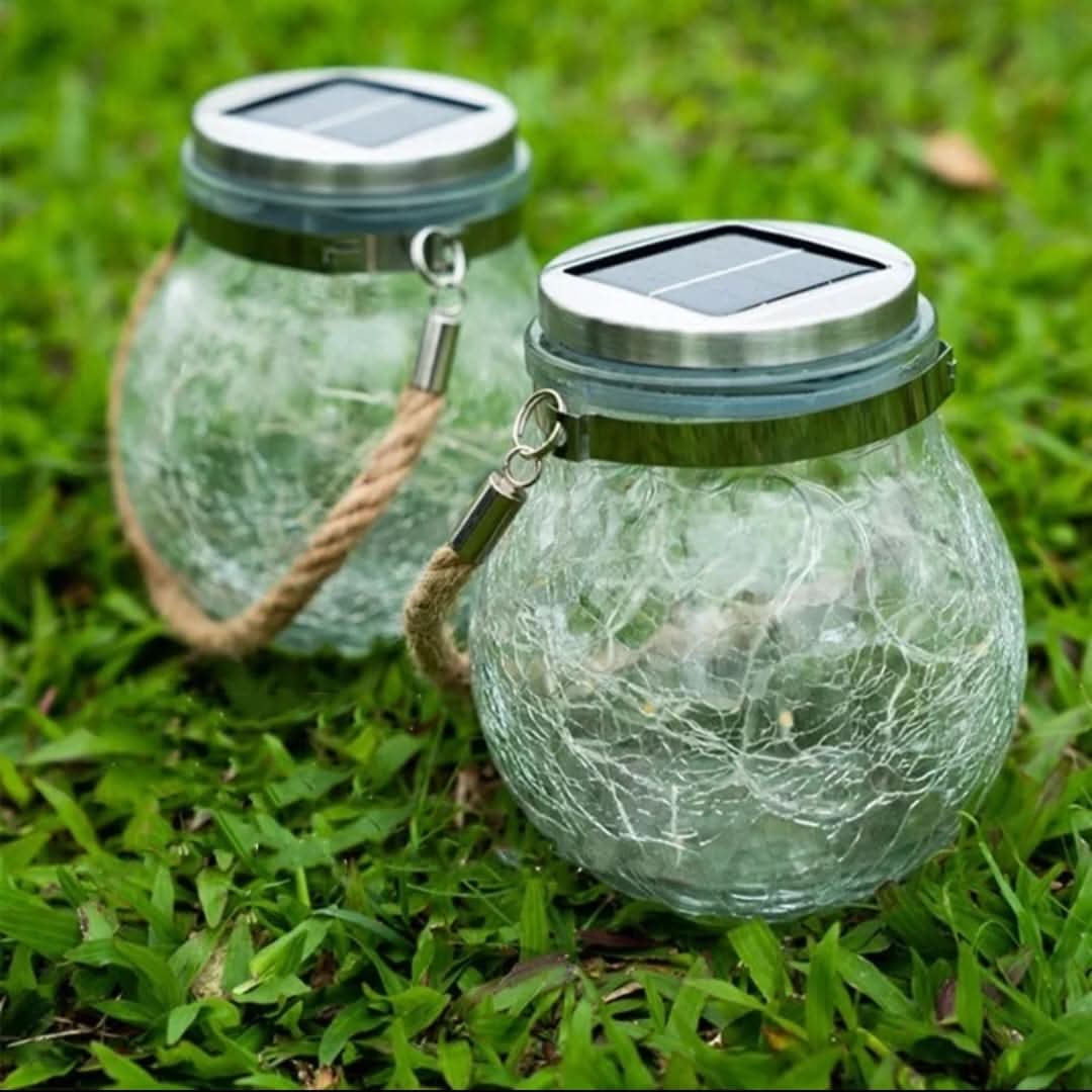 Solar Powered Hanging Led Lantern Provides Warm Outdoor Garden Lighting 14948622500166-1