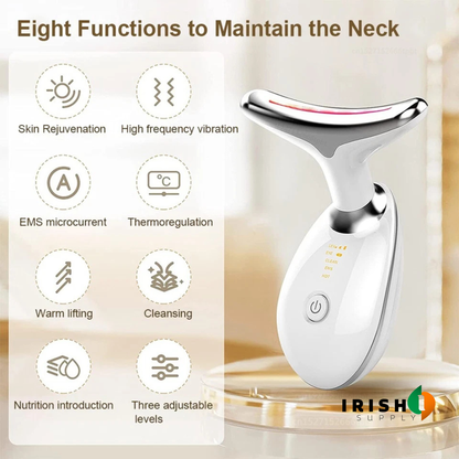 Anti-Aging Facial Device with LED Light, Warmth & Vibration 8073736388891-1