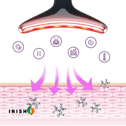 Anti-Aging Facial Device with LED Light, Warmth & Vibration 8073736388891-1