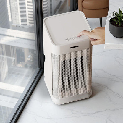 Silent Portable Ceramic Heater – PTC Electric Fan with Adjustable Heat and Night Light 10165751841107-1