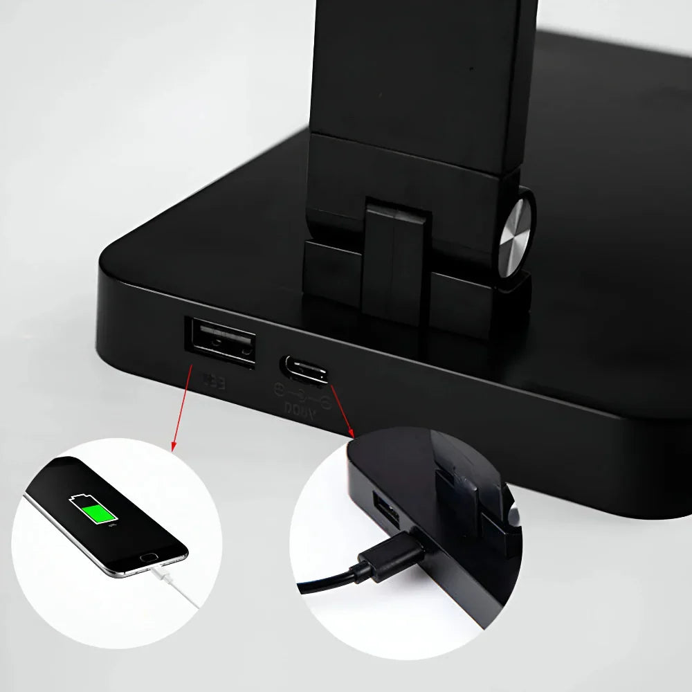 Folding Wireless LED Reading Lamp | 3 Color Modes and Dimming Table Lamp 10114396979539-1