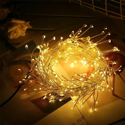 Decorative Led Copper Wire String Lights, Safe, Energy-Efficient 9903099838798-1