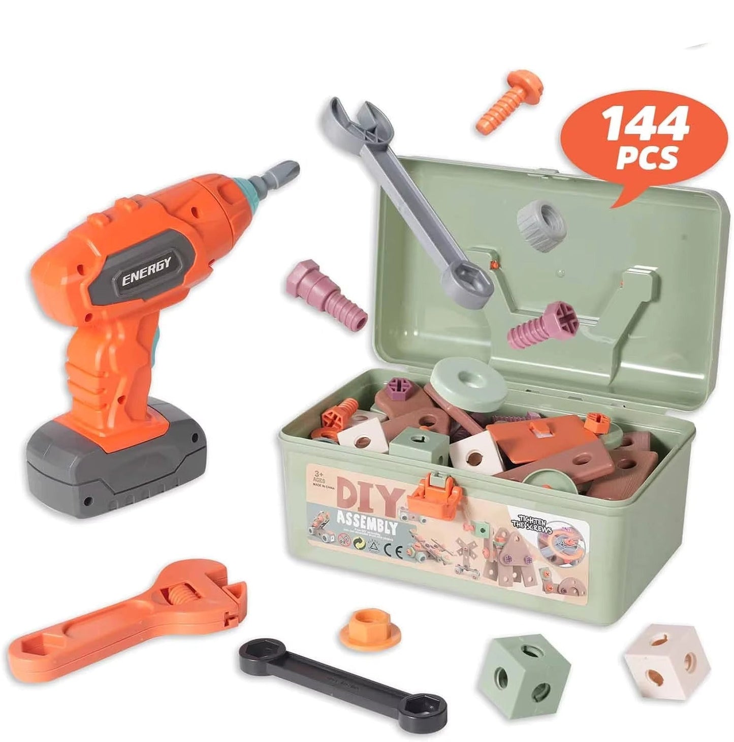 Construction Kit Playset for Little Craftsmen