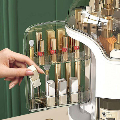 Elegant Makeup Organizer Box Portable Multi-Layer Cosmetic Storage Case 8681382084765-1