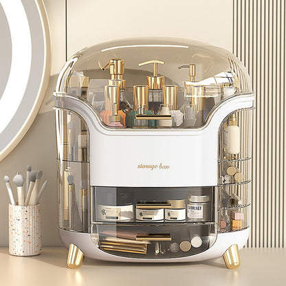 Elegant Makeup Organizer Box Portable Multi-Layer Cosmetic Storage Case 8681382084765-1