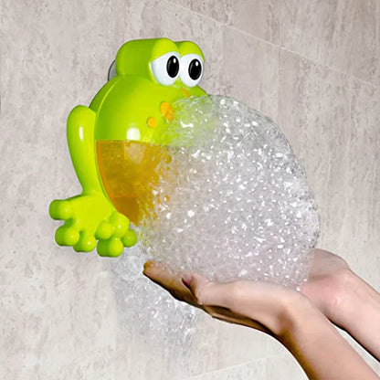 Baby Bath Bubble Maker With Suction Creates Gentle Soothing Foam 14980427514182-1