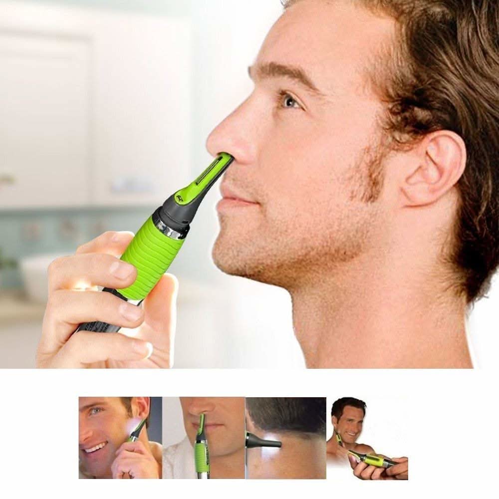 Trimmaster - Precise Nose & Ear Trimmer With Led Light For Gentle Hair Removal 10186531635464-1