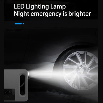 12V Mini Car Air Compressor Tire Inflatable Air Pump Portable Inflator Pump Electric Intelligent Car Tire Inflator 9019507146972-1