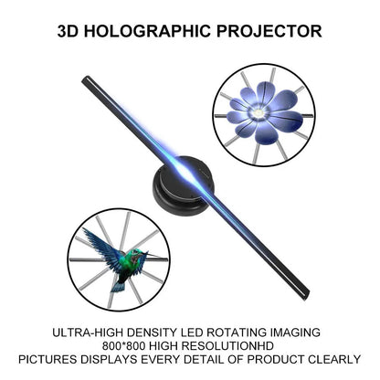 3D Holographic Led Advertising Display Wifi Projection Fan 8422814220445-1