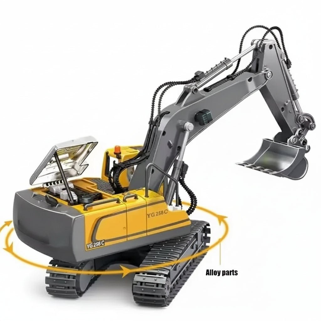 Heavyduo – Robust Rc Bulldozer And Excavator For Children 10604108218632-1