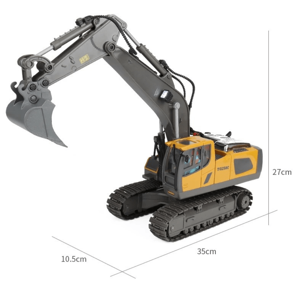 Heavyduo – Robust Rc Bulldozer And Excavator For Children 10604108218632-1