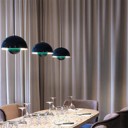 Scandinavian Style Half-Circle Chandelier – Multi-Colour LED Pendant Lighting Fixture 10215675724115-1