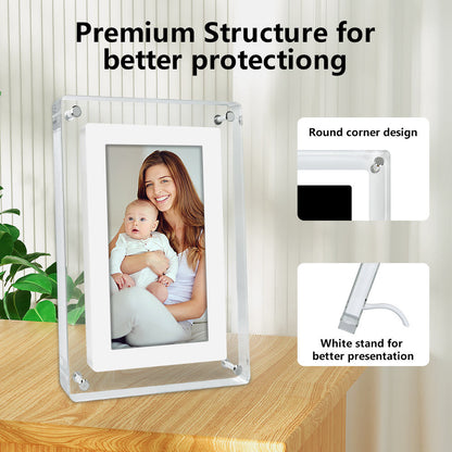 Electronic Photo Display Frame For Animated Picture And Memory Sharing 8552355201181-1