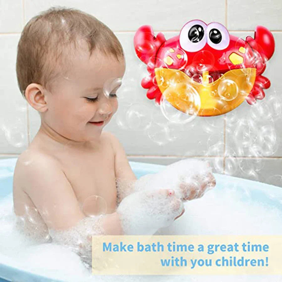 Baby Bath Bubble Maker With Suction Creates Gentle Soothing Foam 14980427514182-1
