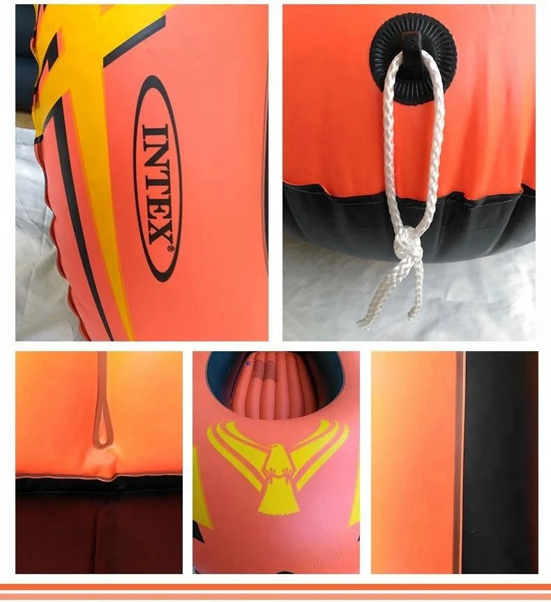 Explorer Inflatable Boat Set Durable Water Raft Outdoor Recreation Gear 8653167886493-1