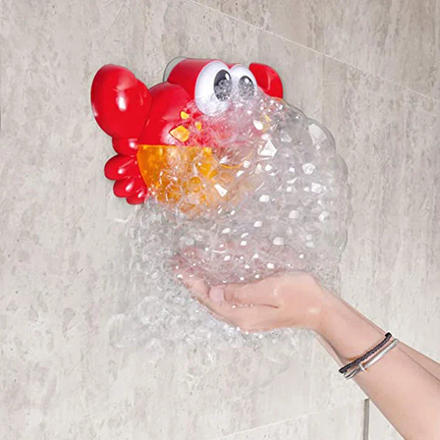 Baby Bath Bubble Maker With Suction Creates Gentle Soothing Foam 14980427514182-1