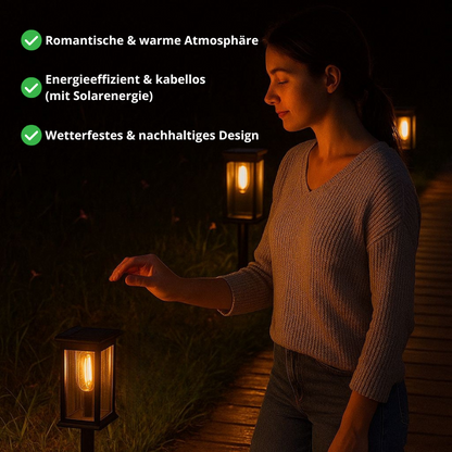 Solar Pathway Lights Illuminate Gardens Automatically For Long Lasting Night Ambience 15207731560774-1