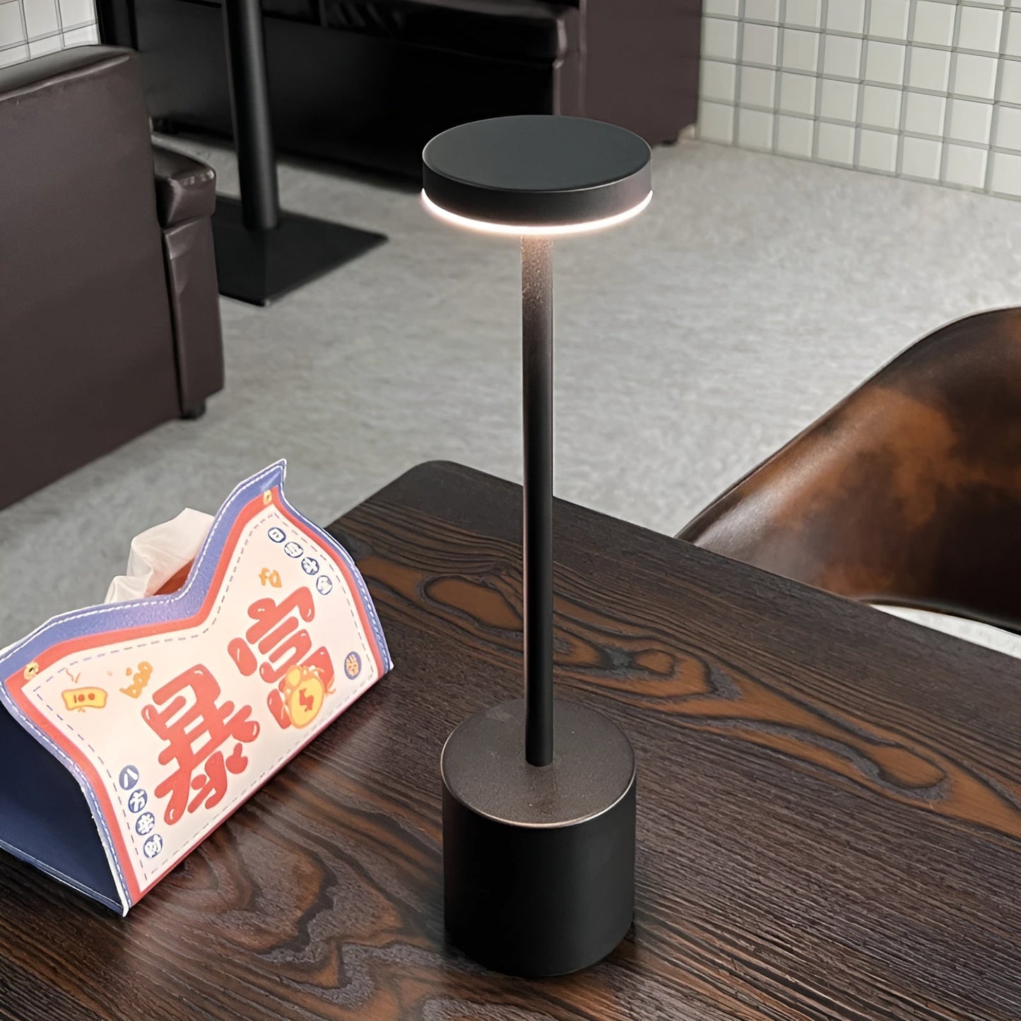 USB Rechargeable Wireless Retro Table Lamp 9961771598157-1