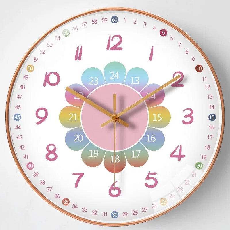 Colorful Learning Clock for Teaching Kids Time and Daily Routines 8739272622414-1