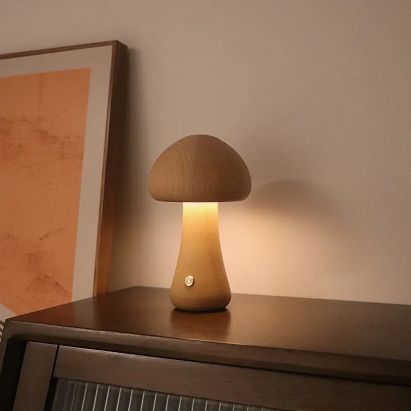 Elegant Table Lamp In Mushroom Style 9961775628621-1