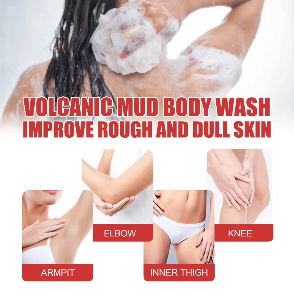 Instant Whitening Bath Cream Volcanic Mud (260ml)