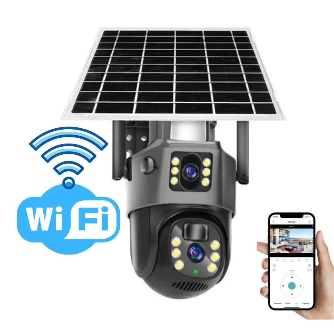 Solar 4K - Wireless Security Camera With Solar Panel & 360° All-Round View 10451910951176-1