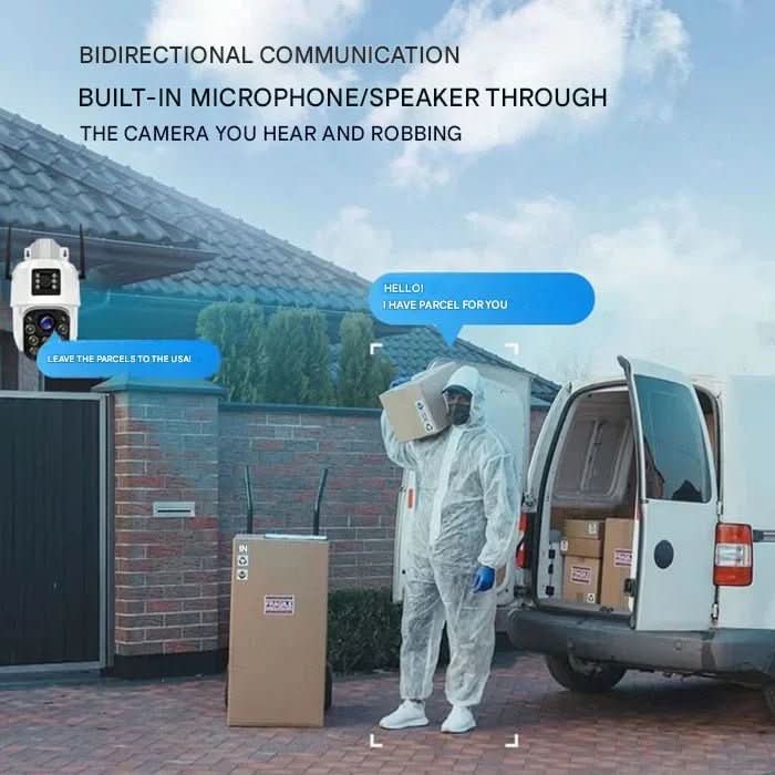 Solar 4K - Wireless Security Camera With Solar Panel & 360° All-Round View 10451910951176-1