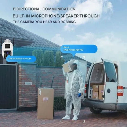 Solar 4K - Wireless Security Camera With Solar Panel & 360° All-Round View 10451910951176-1