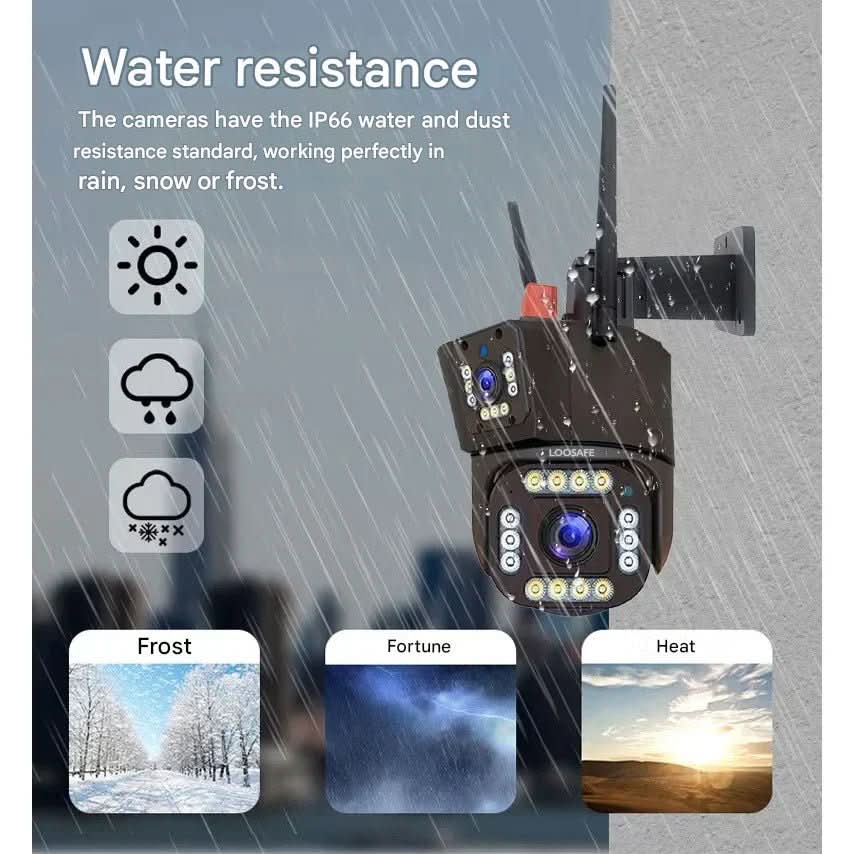 Solar 4K - Wireless Security Camera With Solar Panel & 360° All-Round View 10451910951176-1