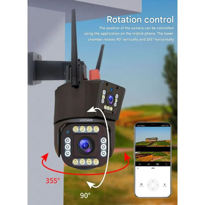 Solar 4K - Wireless Security Camera With Solar Panel & 360° All-Round View 10451910951176-1