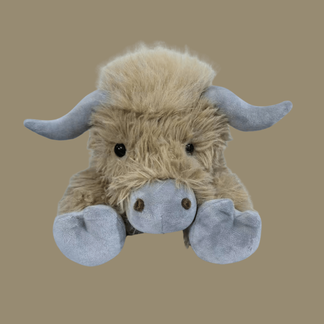 Heathermo – Enchanting Highland Cattle Plush Toy With Fluffy, Rustic Charm 10557653090568-1