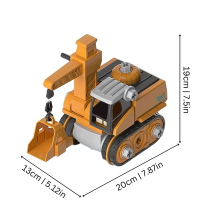 Children'S 4-In-1 Stem Construction Building Toy With Electric Drill 15611638907229-1
