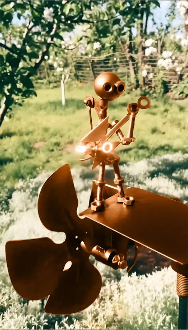 Metal Sculpture For Rock Inspired Decor And Artistic Home Accent 15101088661830-1