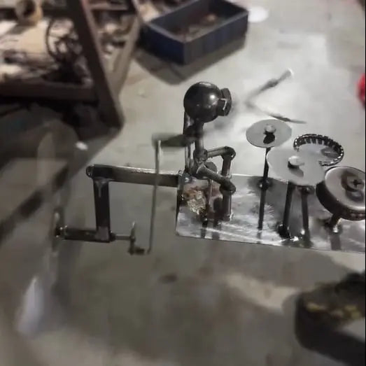 Metal Sculpture For Rock Inspired Decor And Artistic Home Accent 15101088661830-1