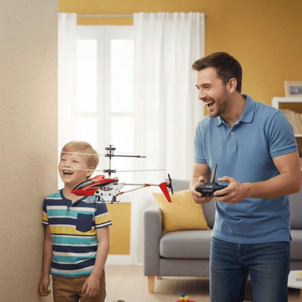 Nightblade – Mini Rc Helicopter With Gyro Stability, Bright Night Leds, And Fast Usb Charging 10605713096968-1